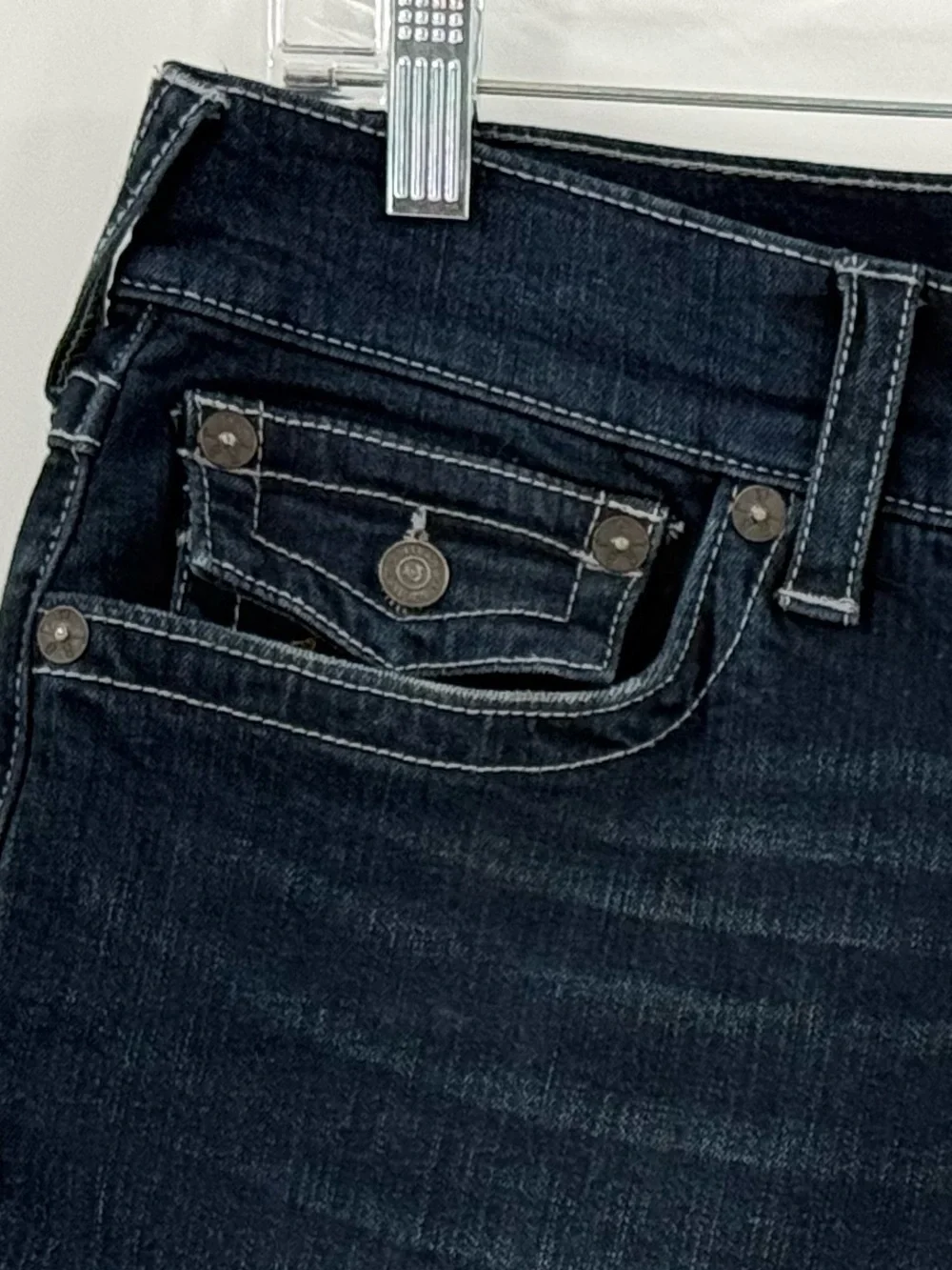 True Religion Jorts Jean Shorts Ricky 31